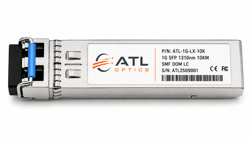 1000BASE-BX-D BiDi SFP 1550TX/1490RX 80km Simplex LC SMF - ATL Optics