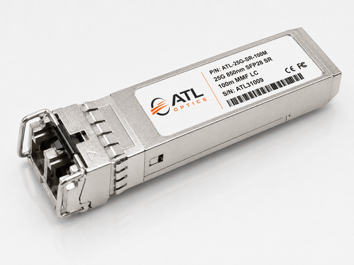 25GBASE-ER SFP28 1310nm 40km Duplex LC SMF Industrial Transceiver Module - ATL Optics