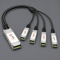 Cisco QSFP-4SFP25G-CU1M Compatible 100G QSFP28 to 4x25G SFP28 Breakout DAC - ATL Optics
